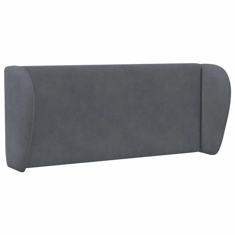 Galvūgalio ausis Blanki pilka 40 x 23 x 6 cm Aksomas