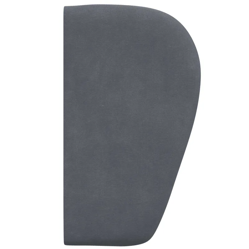 Galvūgalio ausis Blanki pilka 40 x 23 x 6 cm Aksomas