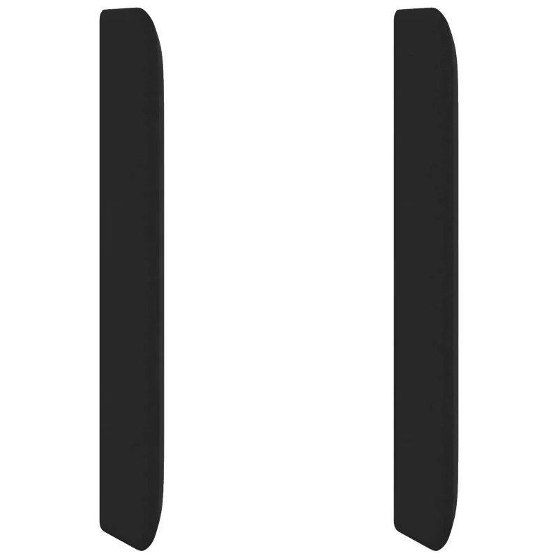 Galvūgalio ausis Juoda 80 x 16 x 4 cm audinys