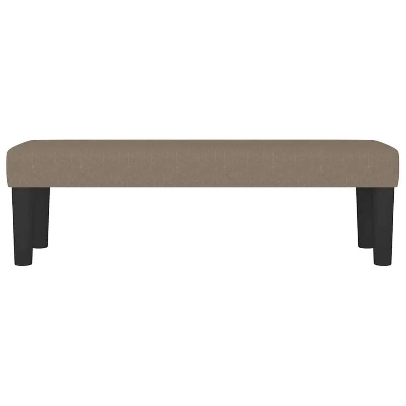 Suoliukas, taupe spalvos, 100x30x30cm, audinys