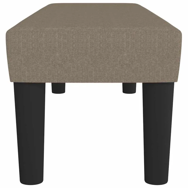 Suoliukas, taupe spalvos, 100x30x30cm, audinys