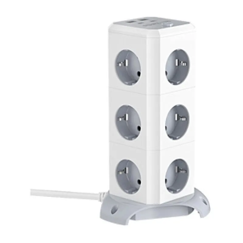 BlitzWolf BW-EC3 Vertical Power Strip with 12 Outlets universal