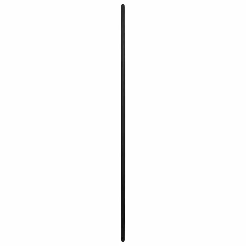 Sieninis veidrodis, juodos spalvos, 50cm skersmens, apskritas