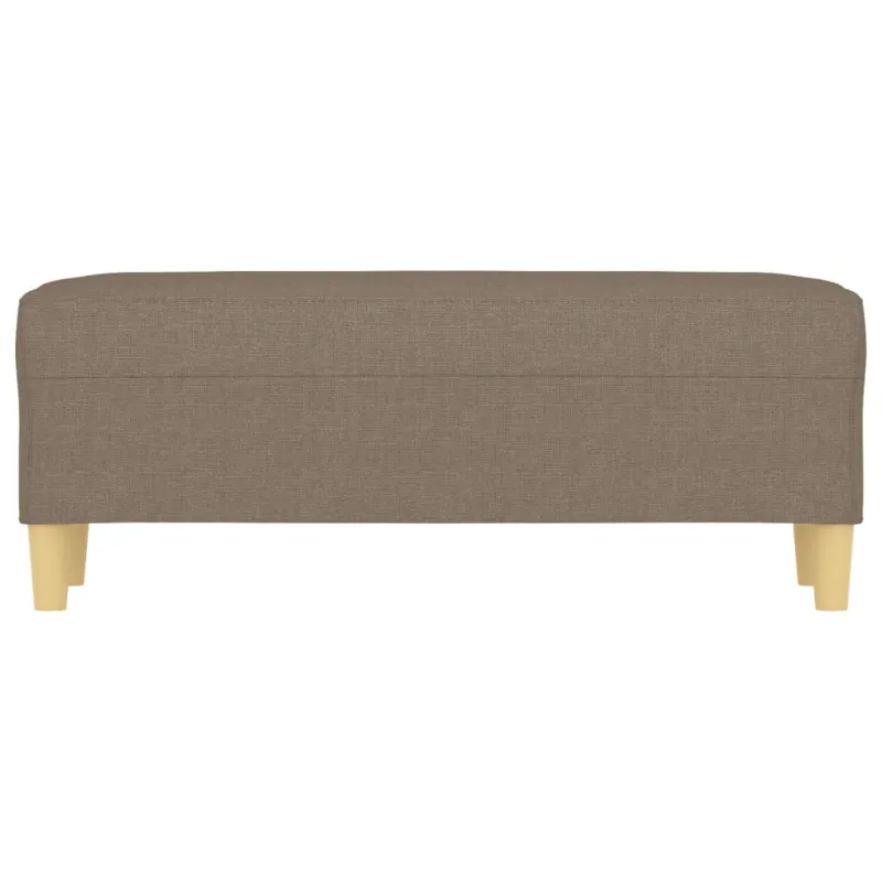 Suoliukas, taupe spalvos, 100x35x41cm, audinys