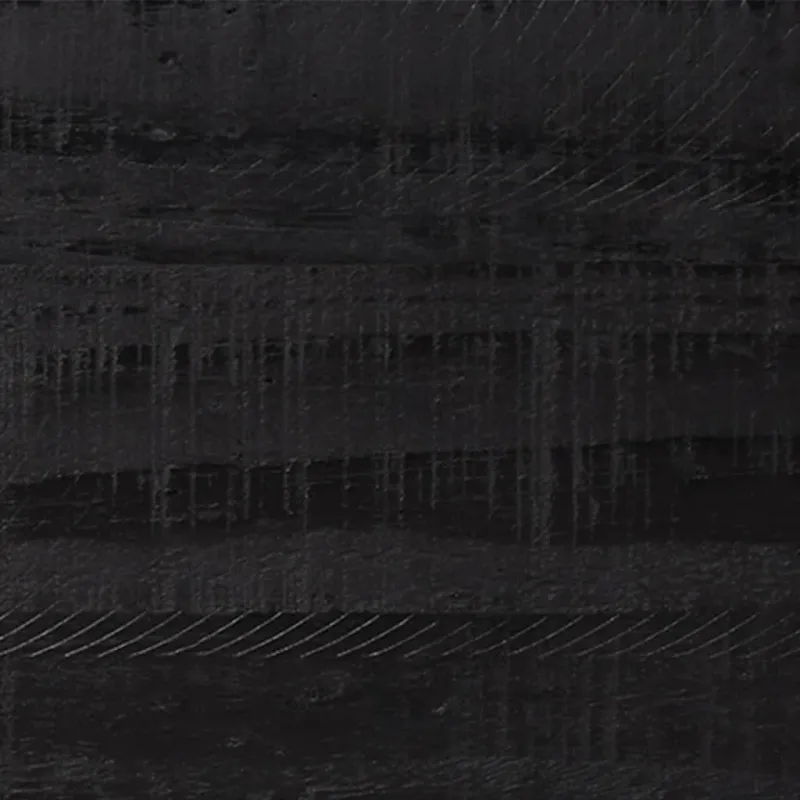 Šoninė spintelė, juoda, 110x35x70cm, pušies medienos masyvas