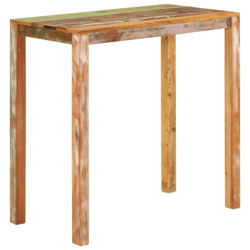 Baro stalas, 112x55x108cm, perdirbtos medienos masyvas