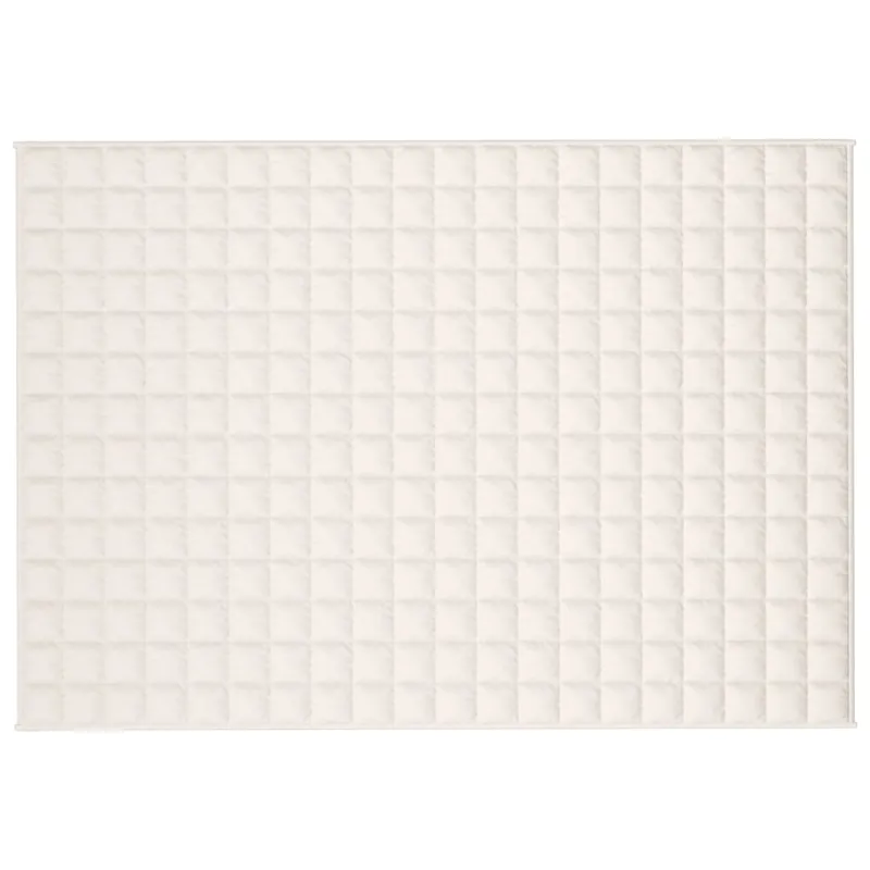 Sunki antklodė, šviesi kreminė, 138x200cm, audinys, 10kg