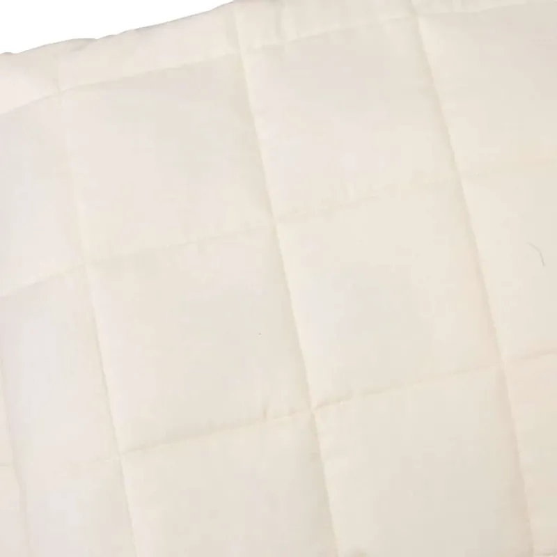 Sunki antklodė, šviesi kreminė, 138x200cm, audinys, 10kg