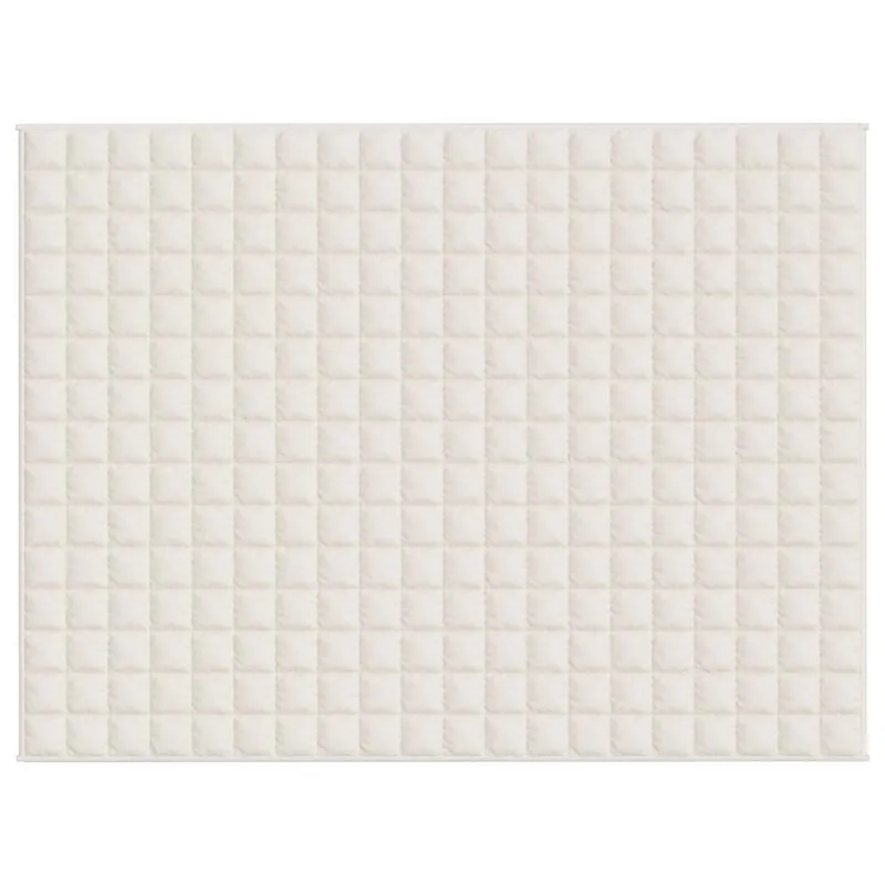Sunki antklodė, šviesi kreminė, 150x200cm, audinys, 11kg