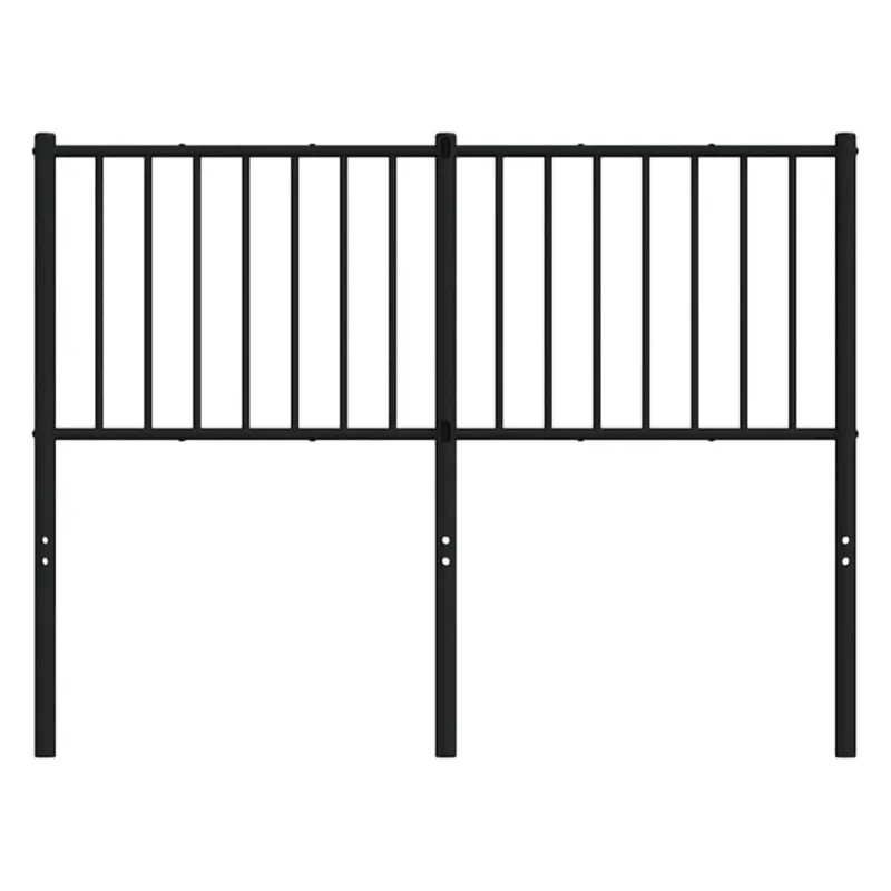 Metalinis pakaitinis galvūgalis, juodos spalvos, 120cm