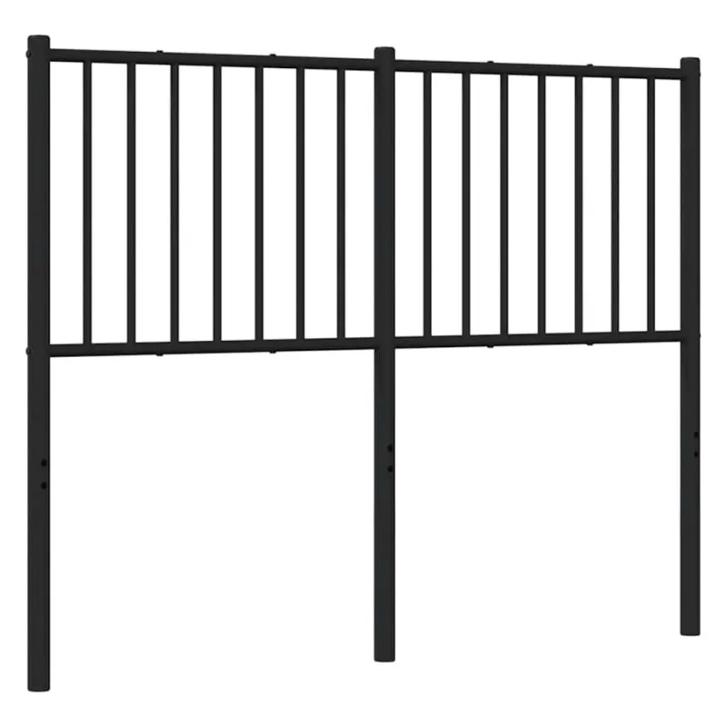 Metalinis pakaitinis galvūgalis, juodos spalvos, 120cm