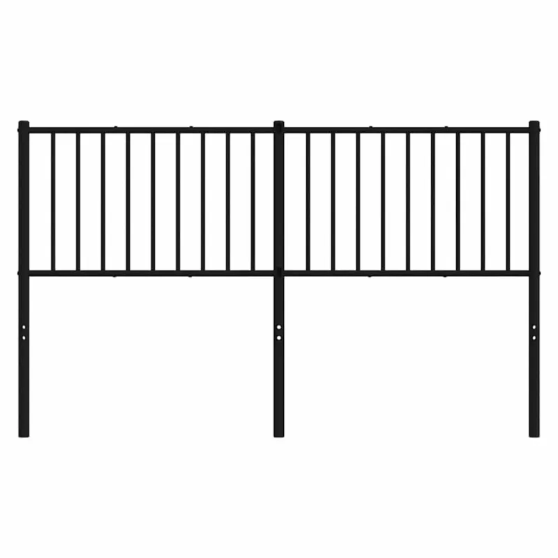 Metalinis pakaitinis galvūgalis, juodos spalvos, 160cm