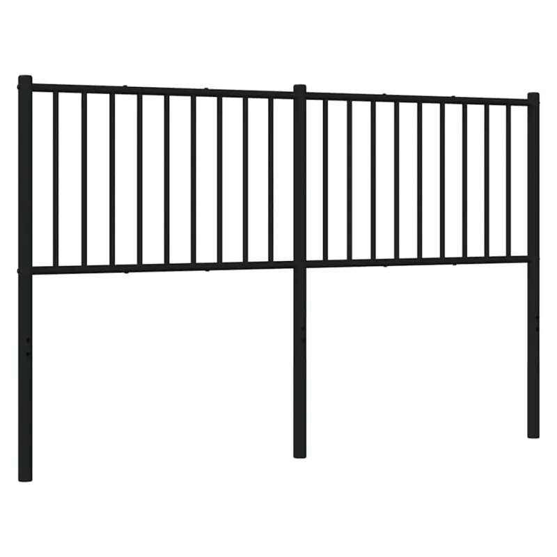 Metalinis pakaitinis galvūgalis, juodos spalvos, 160cm