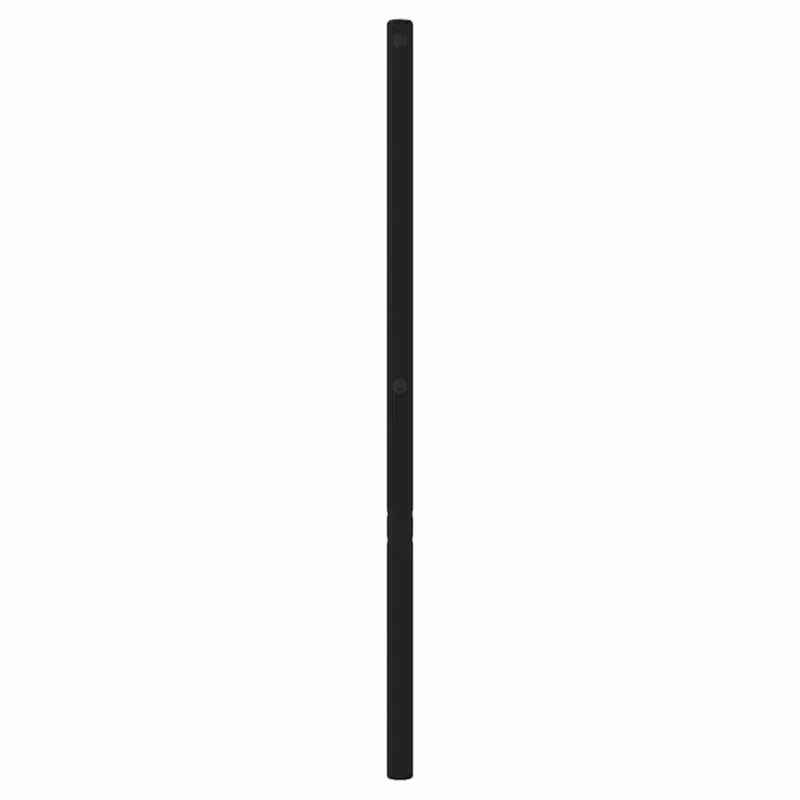 Metalinis pakaitinis galvūgalis, juodos spalvos, 200cm