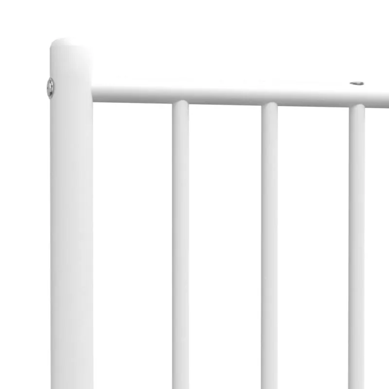 Metalinis pakaitinis galvūgalis, baltos spalvos, 75cm