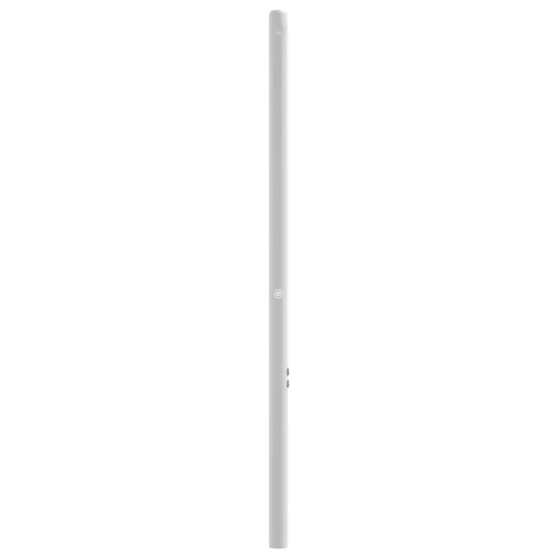 Metalinis pakaitinis galvūgalis, baltos spalvos, 80cm