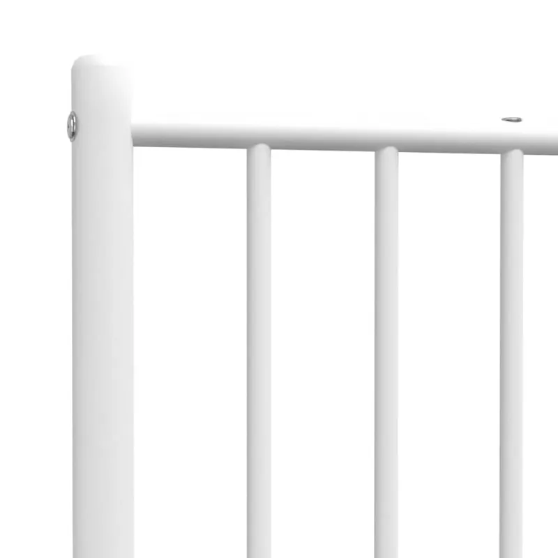 Metalinis pakaitinis galvūgalis, baltos spalvos, 80cm
