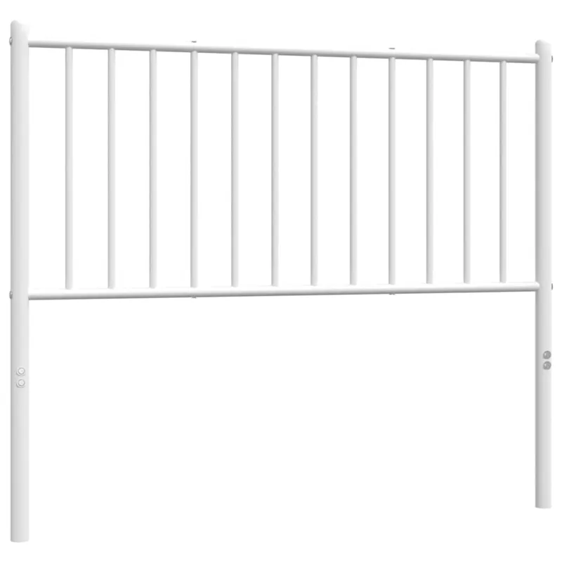 Metalinis pakaitinis galvūgalis, baltos spalvos, 100cm