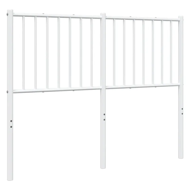 Metalinis pakaitinis galvūgalis, baltos spalvos, 120cm