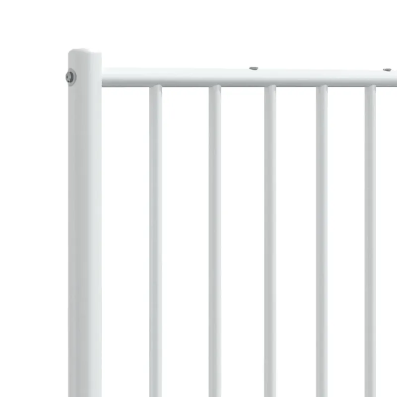 Metalinis pakaitinis galvūgalis, baltos spalvos, 120cm