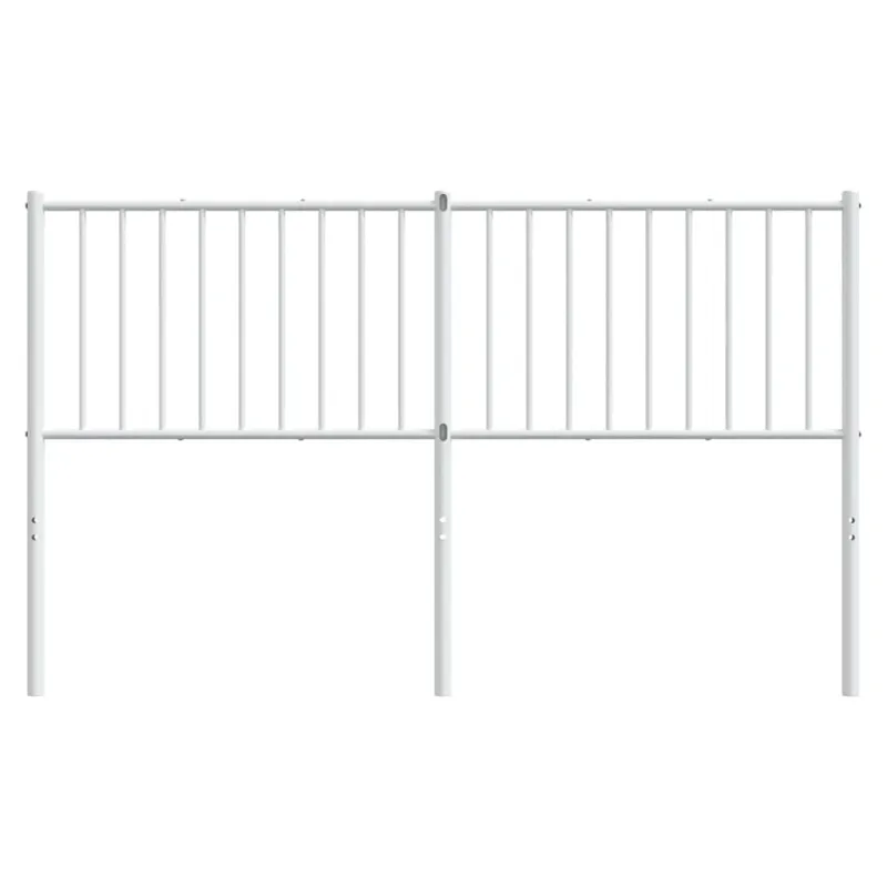 Metalinis pakaitinis galvūgalis, baltos spalvos, 160cm