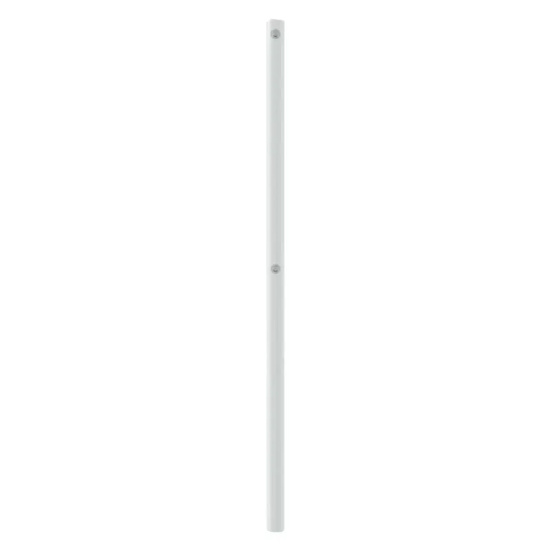 Metalinis pakaitinis galvūgalis, baltos spalvos, 160cm