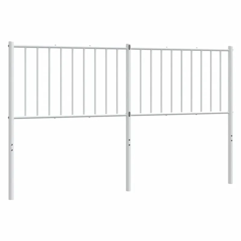 Metalinis pakaitinis galvūgalis, baltos spalvos, 160cm