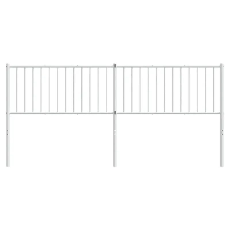 Metalinis pakaitinis galvūgalis, baltos spalvos, 193cm
