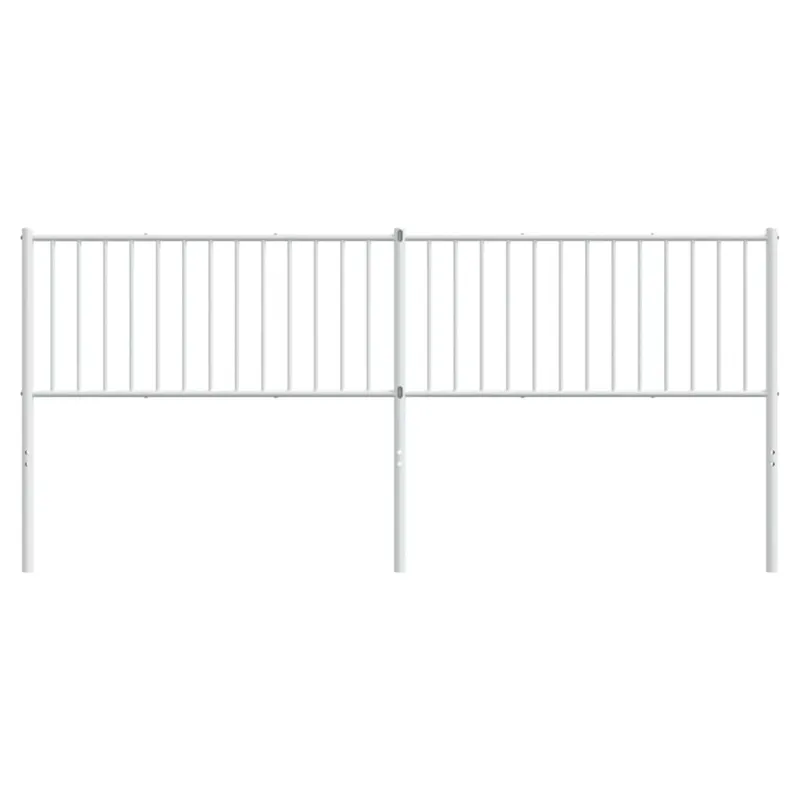 Metalinis pakaitinis galvūgalis, baltos spalvos, 200cm