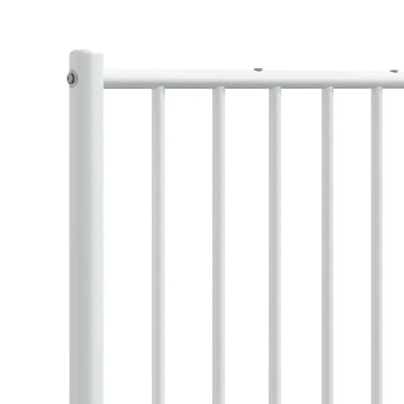 Metalinis pakaitinis galvūgalis, baltos spalvos, 200cm