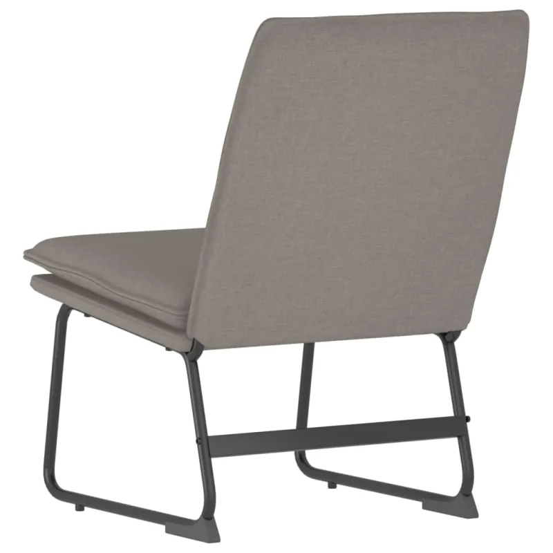 Poilsio kėdė, taupe spalvos, 52x75x76cm, audinys