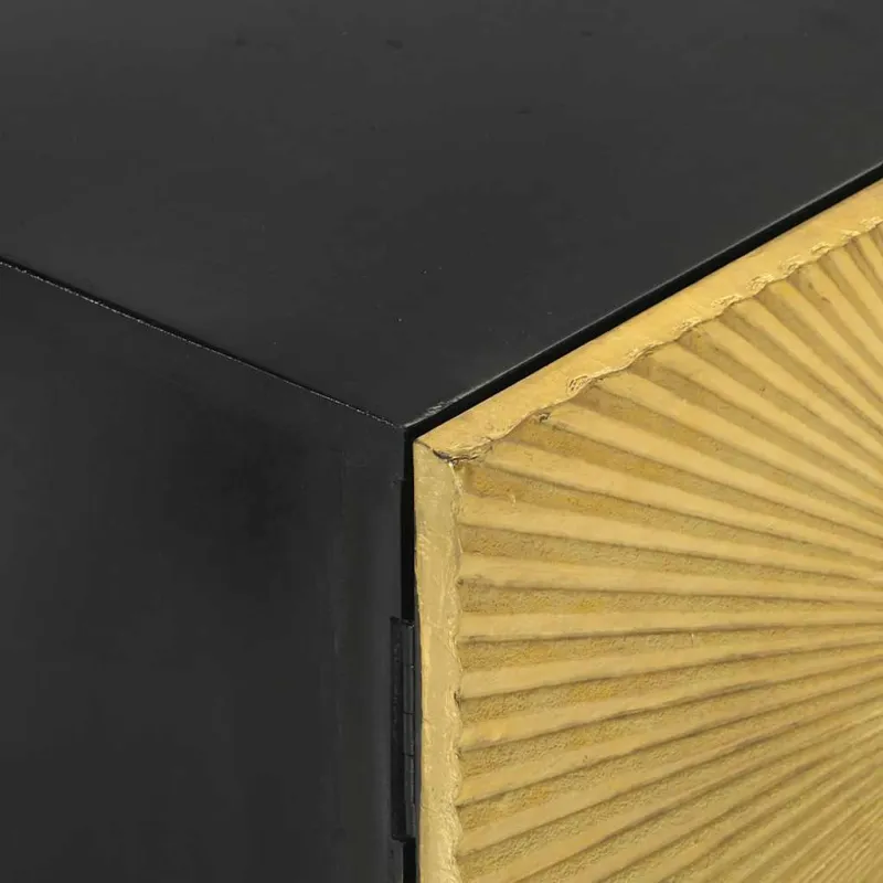 Televizoriaus spintelė, 110x30x45cm, mango medienos masyvas