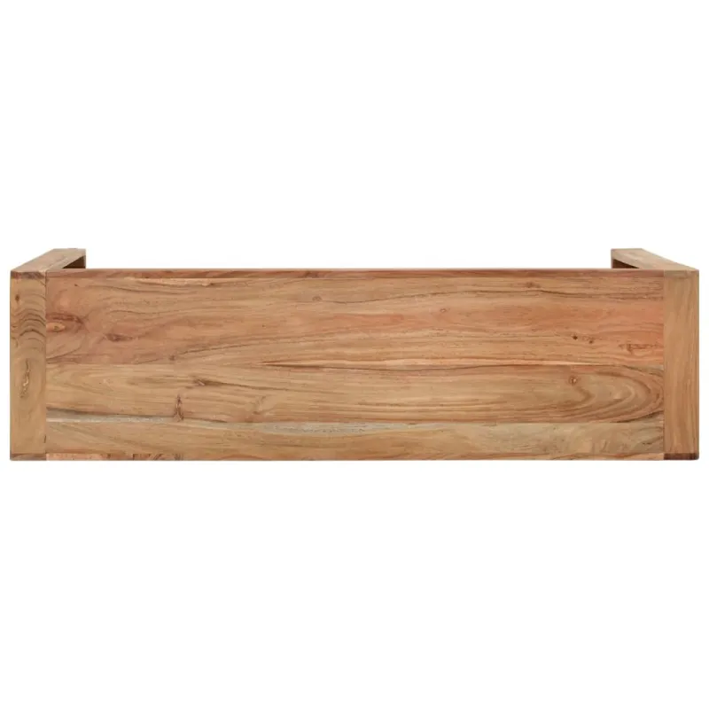 Konsolinis staliukas, 110x30x76cm, akacijos medienos masyvas