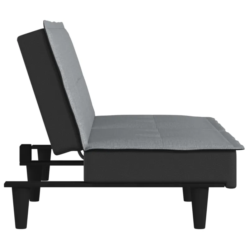 Sofa-lova, šviesiai pilkos spalvos, audinys