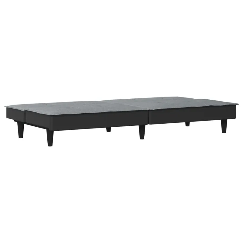 Sofa-lova, šviesiai pilkos spalvos, audinys