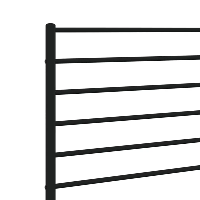 Metalinis pakaitinis galvūgalis, juodos spalvos, 80cm