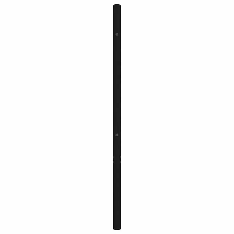 Metalinis pakaitinis galvūgalis, juodos spalvos, 90cm