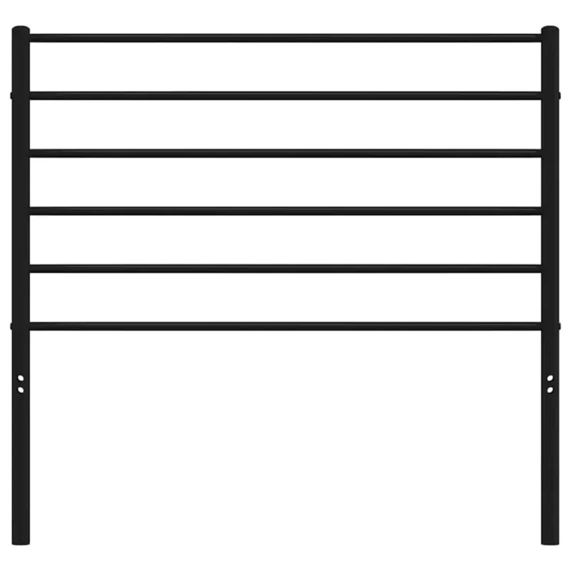 Metalinis pakaitinis galvūgalis, juodos spalvos, 100cm