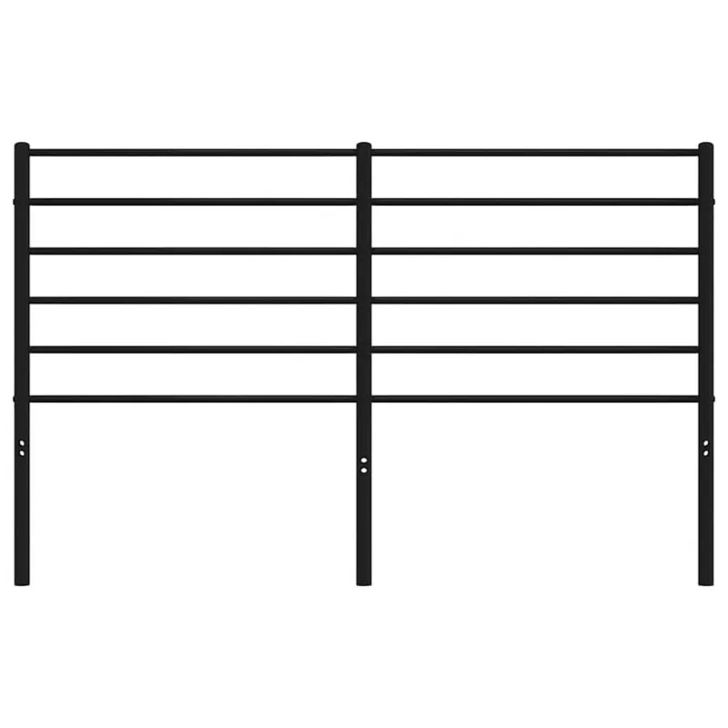 Metalinis pakaitinis galvūgalis, juodos spalvos, 120cm