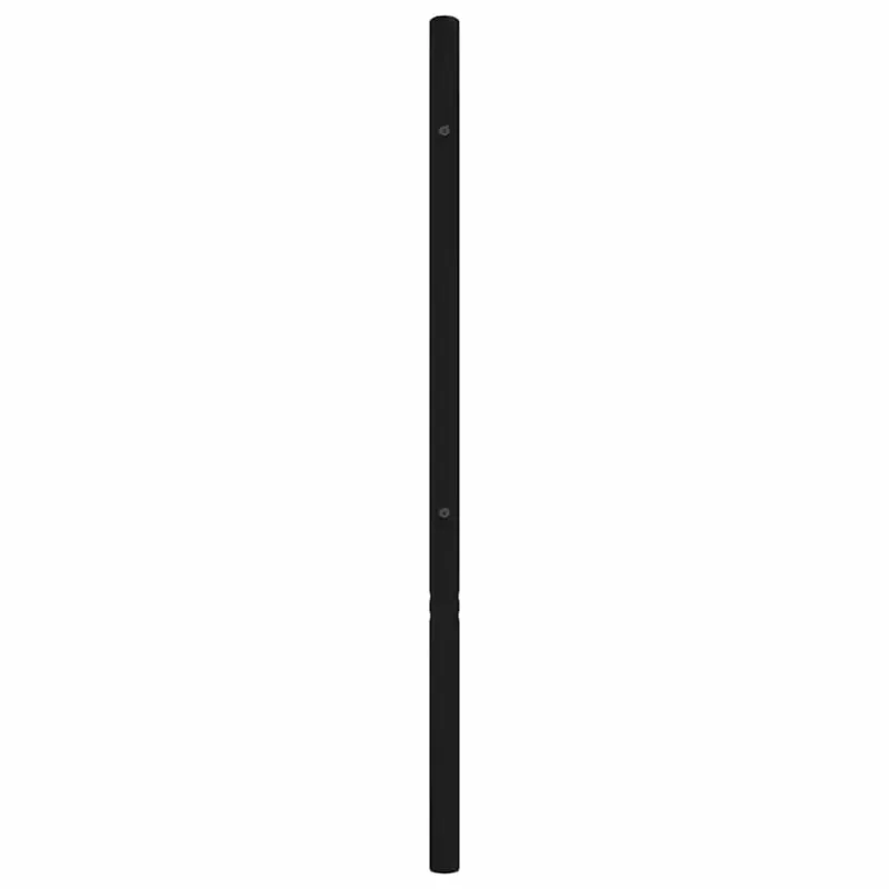 Metalinis pakaitinis galvūgalis, juodos spalvos, 120cm