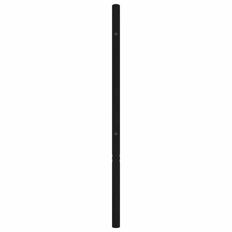 Metalinis pakaitinis galvūgalis, juodos spalvos, 180cm