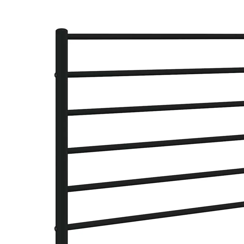 Metalinis pakaitinis galvūgalis, juodos spalvos, 180cm