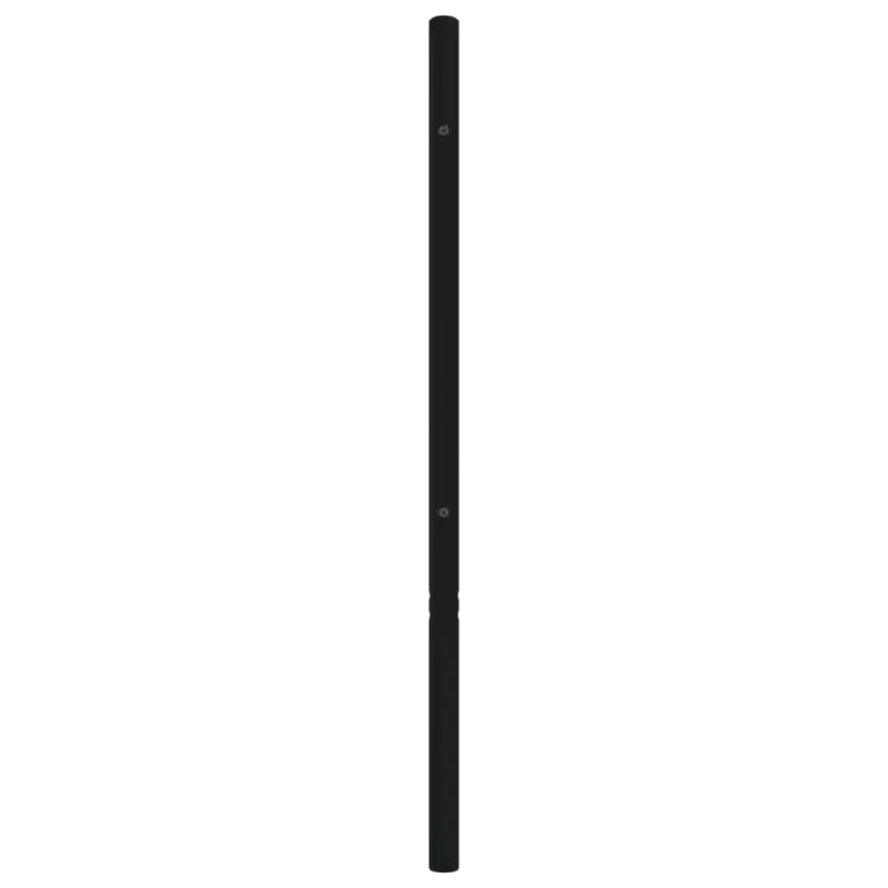 Metalinis pakaitinis galvūgalis, juodos spalvos, 200cm