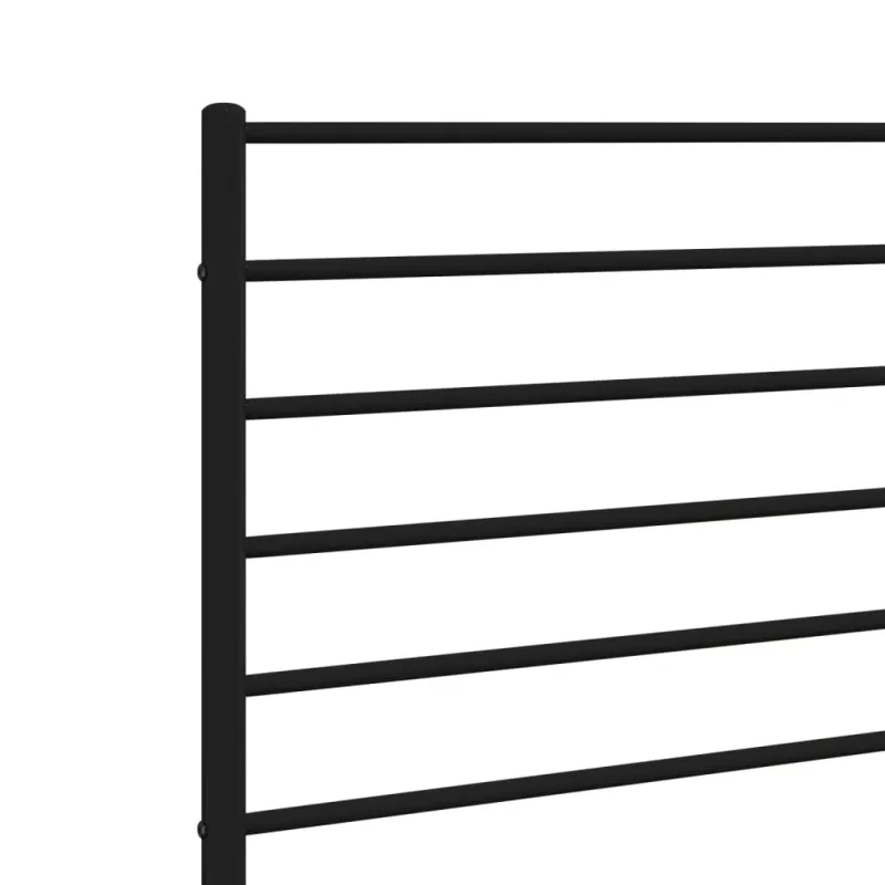 Metalinis pakaitinis galvūgalis, juodos spalvos, 200cm