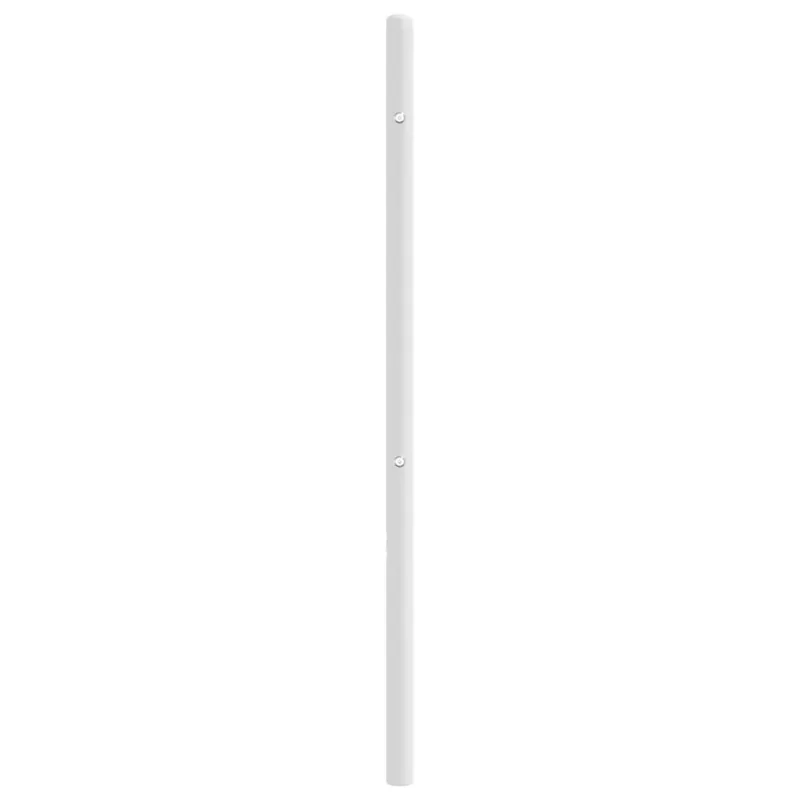 Metalinis pakaitinis galvūgalis, baltos spalvos, 160cm