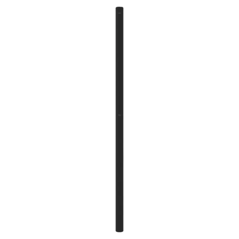 Metalinis pakaitinis galvūgalis, juodos spalvos, 80cm