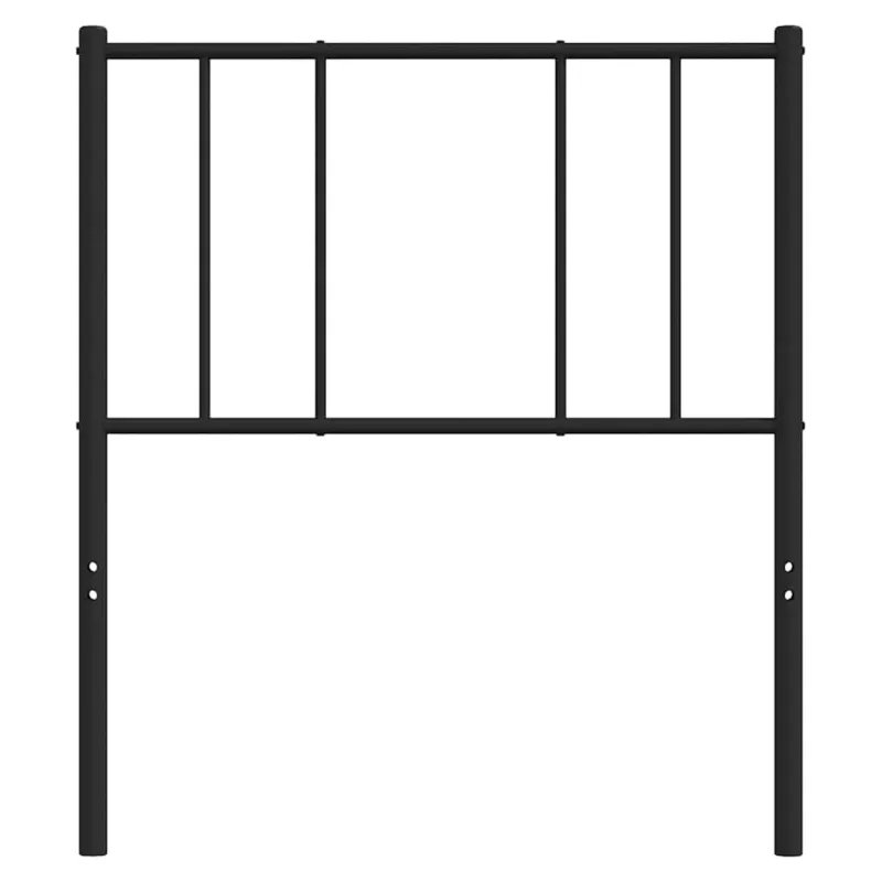 Metalinis pakaitinis galvūgalis, juodos spalvos, 90cm