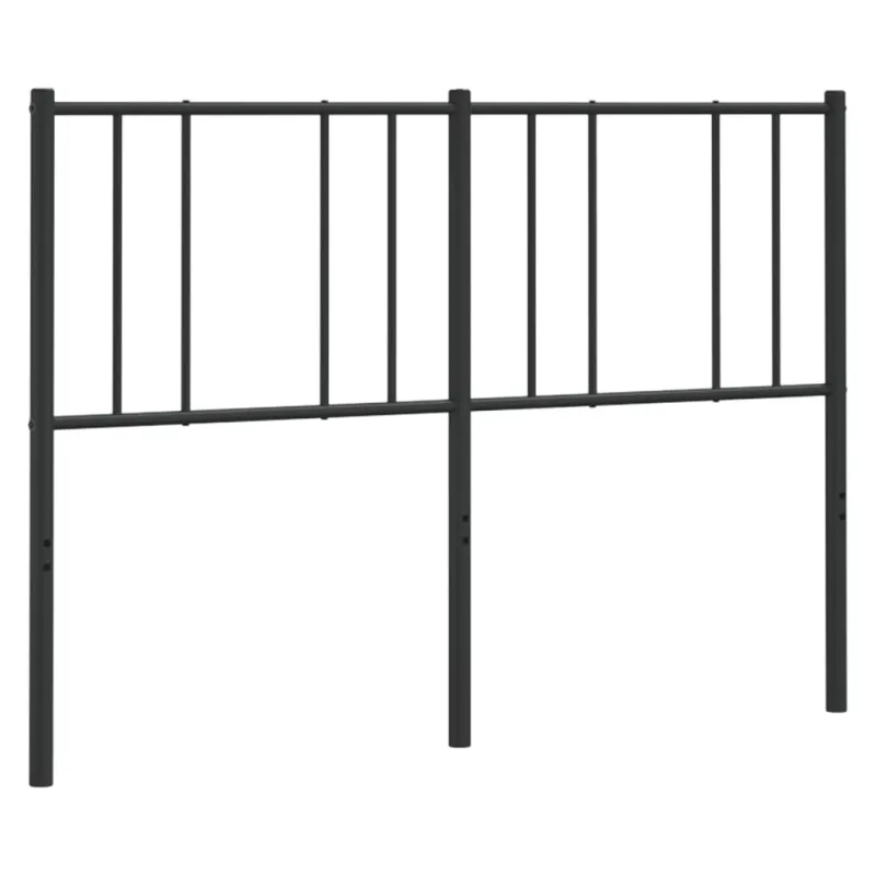 Metalinis pakaitinis galvūgalis, juodos spalvos, 135cm