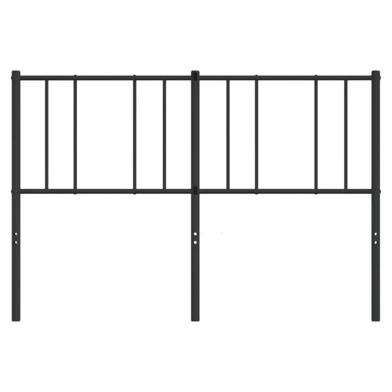 Metalinis pakaitinis galvūgalis, juodos spalvos, 135cm