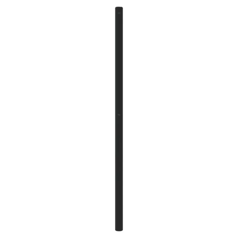 Metalinis pakaitinis galvūgalis, juodos spalvos, 135cm